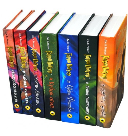 Джоан Роулинг: Комплект Из 7 Книг Гарри Поттер в футляре
